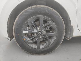 Used 2020 Hyundai Grand i10 Nios Sportz AMT 1.2 Kappa VTVT Petrol Automatic tyres LEFT FRONT TYRE RIM VIEW