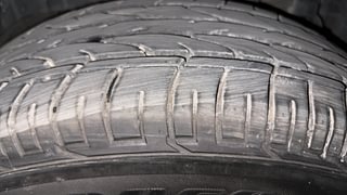 Used 2022 Mahindra XUV 300 W8 (O) Petrol Petrol Manual tyres RIGHT REAR TYRE TREAD VIEW