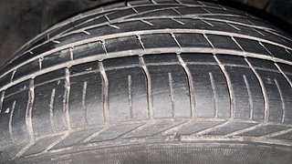 Used 2021 Tata Nexon XZ Plus S Petrol Manual tyres LEFT FRONT TYRE TREAD VIEW