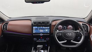 Used 2021 Hyundai Alcazar Signature (O) 7 STR 1.5 Diesel AT Diesel Automatic interior DASHBOARD VIEW