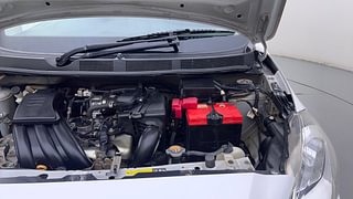 Used 2019 Datsun GO [2019-2022] T (O) Petrol Manual engine ENGINE LEFT SIDE HINGE & APRON VIEW