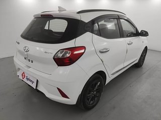 Used 2020 Hyundai Grand i10 Nios Sportz AMT 1.2 Kappa VTVT Petrol Automatic exterior RIGHT REAR CORNER VIEW