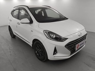 Used 2020 Hyundai Grand i10 Nios Sportz AMT 1.2 Kappa VTVT Petrol Automatic exterior RIGHT FRONT CORNER VIEW