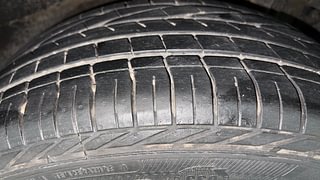 Used 2021 Tata Nexon XZ Plus S Petrol Manual tyres LEFT REAR TYRE TREAD VIEW
