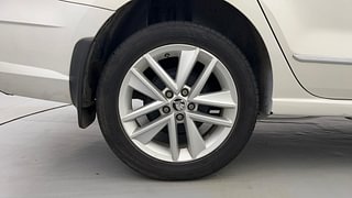 Used 2021 Skoda Rapid New [2020-2022] Style Petrol Petrol Manual tyres RIGHT REAR TYRE RIM VIEW