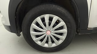 Used 2017 Mahindra KUV100 NXT K4+ 6 STR CNG ( Outside Fitted) Petrol+cng Manual tyres LEFT FRONT TYRE RIM VIEW