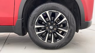 Used 2021 Maruti Suzuki Vitara Brezza [2020-2022] ZXI Plus Dual Tone Petrol Manual tyres RIGHT FRONT TYRE RIM VIEW