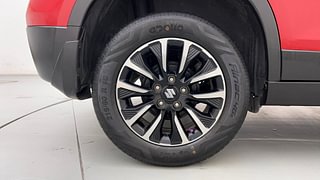 Used 2021 Maruti Suzuki Vitara Brezza [2020-2022] ZXI Plus Dual Tone Petrol Manual tyres RIGHT REAR TYRE RIM VIEW