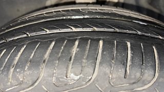 Used 2022 Tata Altroz XZ Plus 1.5 Diesel Manual tyres LEFT FRONT TYRE TREAD VIEW