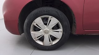 Used 2014 Nissan Micra [2013-2020] XL (O) Diesel Diesel Manual tyres LEFT FRONT TYRE RIM VIEW