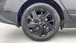 Used 2023 Hyundai Verna SX (O) 1.5 Turbo Petrol DCT Petrol Automatic tyres RIGHT REAR TYRE RIM VIEW