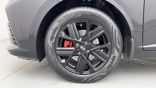 Used 2023 Hyundai Verna SX (O) 1.5 Turbo Petrol DCT Petrol Automatic tyres LEFT FRONT TYRE RIM VIEW