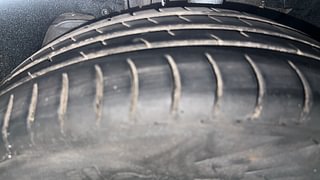 Used 2017 Tata Tiago [2016-2020] Revotron XZA AMT Petrol Automatic tyres LEFT FRONT TYRE TREAD VIEW