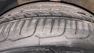 Used 2015 Hyundai Elite i20 [2014-2018] Asta 1.2 Petrol Manual tyres LEFT FRONT TYRE TREAD VIEW