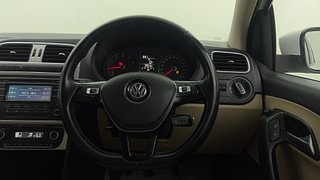 Used 2015 Volkswagen Polo [2015-2019] Highline1.2L (P) Petrol Manual interior STEERING VIEW