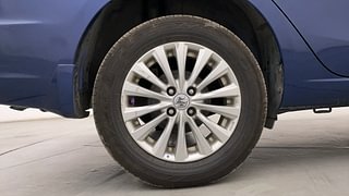 Used 2021 Maruti Suzuki Ciaz Delta Petrol Petrol Manual tyres RIGHT REAR TYRE RIM VIEW
