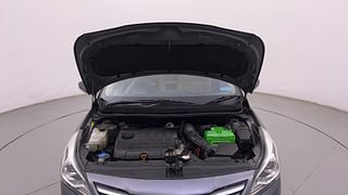 Used 2016 Hyundai Fluidic Verna 4S [2015-2017] 1.6 CRDi SX (O) AT Diesel Automatic engine ENGINE & BONNET OPEN FRONT VIEW