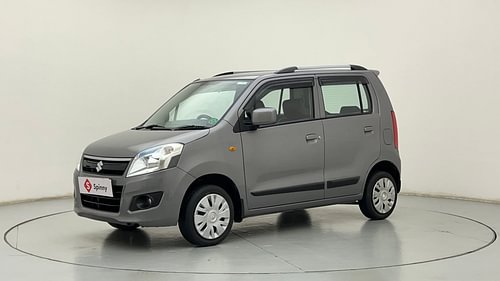 Used 2016 Maruti Suzuki Wagon R 1.0 [2015-2019] VXI AMT Petrol Automatic exterior LEFT FRONT CORNER VIEW