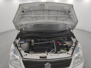 Used 2018 Maruti Suzuki Wagon R 1.0 [2010-2019] VXi Petrol Manual engine ENGINE & BONNET OPEN FRONT VIEW