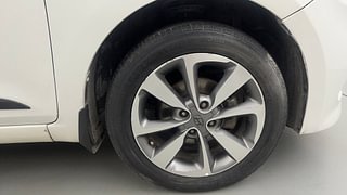 Used 2015 Hyundai Elite i20 [2014-2018] Asta 1.4 CRDI (O) Diesel Manual tyres RIGHT FRONT TYRE RIM VIEW