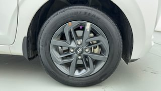 Used 2022 Hyundai Grand i10 Nios Sportz 1.2 Kappa VTVT Petrol Manual tyres RIGHT FRONT TYRE RIM VIEW