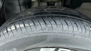 Used 2021 Renault Kiger RXZ MT Petrol Manual tyres LEFT FRONT TYRE TREAD VIEW