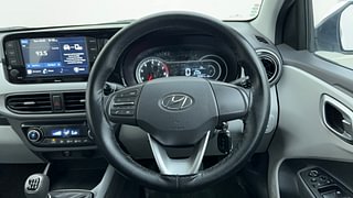 Used 2022 Hyundai Grand i10 Nios Sportz 1.2 Kappa VTVT Petrol Manual interior STEERING VIEW