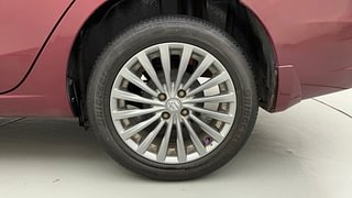 Used 2014 Maruti Suzuki Ciaz [2014-2017] ZXi Petrol Manual tyres LEFT REAR TYRE RIM VIEW