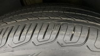 Used 2022 Volkswagen Taigun Topline 1.0 TSI AT Petrol Automatic tyres RIGHT FRONT TYRE TREAD VIEW