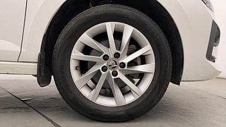 Used 2022 Skoda Slavia Ambition 1.0L TSI MT Petrol Manual tyres RIGHT FRONT TYRE RIM VIEW