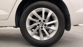 Used 2022 Skoda Slavia Ambition 1.0L TSI MT Petrol Manual tyres LEFT REAR TYRE RIM VIEW