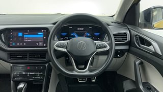 Used 2022 Volkswagen Taigun Topline 1.0 TSI AT Petrol Automatic interior STEERING VIEW