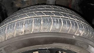 Used 2021 Maruti Suzuki Vitara Brezza [2020-2022] ZXI Petrol Manual tyres LEFT FRONT TYRE TREAD VIEW