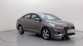 Used 2018 Hyundai Verna [2017-2020] 1.6 VTVT SX (O) AT Petrol Automatic exterior RIGHT FRONT CORNER VIEW