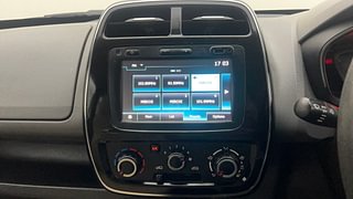 Used 2017 Renault Kwid [2015-2019] 1.0 RXT AMT Petrol Automatic interior MUSIC SYSTEM & AC CONTROL VIEW