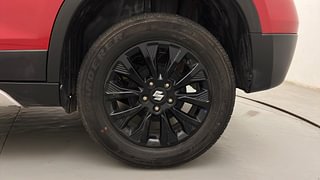 Used 2021 Maruti Suzuki Vitara Brezza [2020-2022] ZXI Petrol Manual tyres LEFT REAR TYRE RIM VIEW