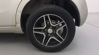 Used 2014 Maruti Suzuki Ritz [2012-2017] Vxi Petrol Manual tyres LEFT REAR TYRE RIM VIEW