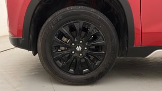 Used 2021 Maruti Suzuki Vitara Brezza [2020-2022] ZXI Petrol Manual tyres LEFT FRONT TYRE RIM VIEW