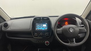 Used 2017 Renault Kwid [2015-2019] 1.0 RXT AMT Petrol Automatic interior DASHBOARD VIEW