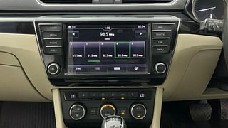 Used 2017 Skoda Superb [2016-2019] L&K TSI AT Petrol Automatic interior MUSIC SYSTEM & AC CONTROL VIEW