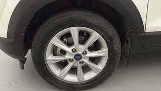 Used 2021 Ford EcoSport [2017-2021] Titanium 1.5L Ti-VCT Petrol Manual tyres LEFT FRONT TYRE RIM VIEW