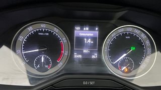 Used 2017 Skoda Superb [2016-2019] L&K TSI AT Petrol Automatic interior CLUSTERMETER VIEW