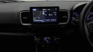 Used 2019 Hyundai Venue [2019-2022] SX Plus 1.0 Turbo DCT Petrol Automatic interior MUSIC SYSTEM & AC CONTROL VIEW