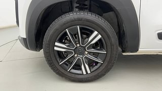 Used 2022 Renault Kwid CLIMBER 1.0 AMT Dual Tone Petrol Automatic tyres LEFT FRONT TYRE RIM VIEW