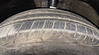 Used 2017 volkswagen Vento 1.5L Comfortline Diesel AT Diesel Automatic tyres LEFT FRONT TYRE TREAD VIEW