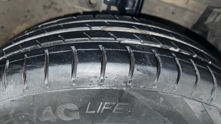 Used 2013 Maruti Suzuki Swift Dzire VXI Petrol Manual tyres RIGHT FRONT TYRE TREAD VIEW