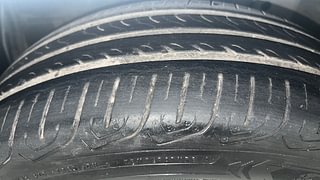Used 2015 honda Jazz V Petrol Manual tyres LEFT FRONT TYRE TREAD VIEW