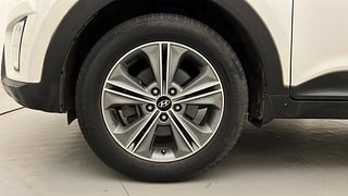 Used 2018 Hyundai Creta [2015-2018] 1.6 SX Plus Auto Petrol Petrol Automatic tyres LEFT FRONT TYRE RIM VIEW