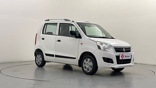 Used 2018 Maruti Suzuki Wagon R 1.0 [2010-2019] LXi Petrol Manual exterior RIGHT FRONT CORNER VIEW