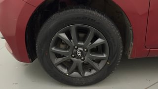 Used 2019 Hyundai Elite i20 [2018-2020] Sportz Plus 1.2 Petrol Manual tyres LEFT FRONT TYRE RIM VIEW